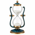 Clessidra Decorativa Blu e Oro Rotonda