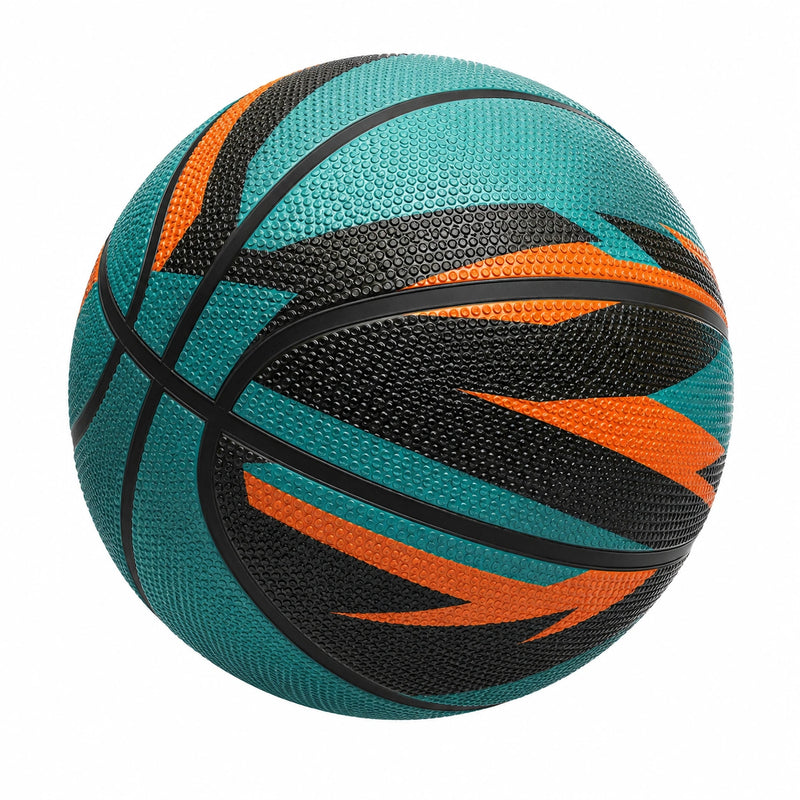 Pallone da Basket Multicolore per Esterni