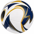 Pallone da Calcio Misura 5 Bianco Blu Oro