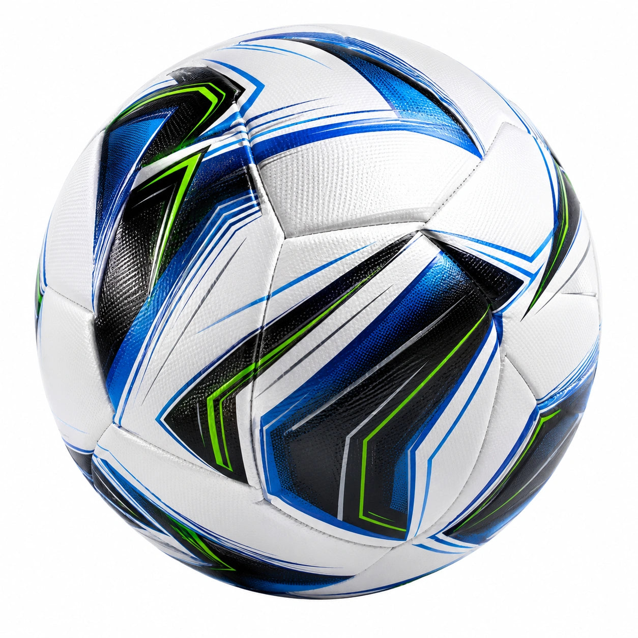 Pallone da Calcio Taglia 5 Bianco/Nero/Blu/Verde