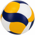 Pallone da pallavolo Blu/Giallo/Bianco 65-67 cm