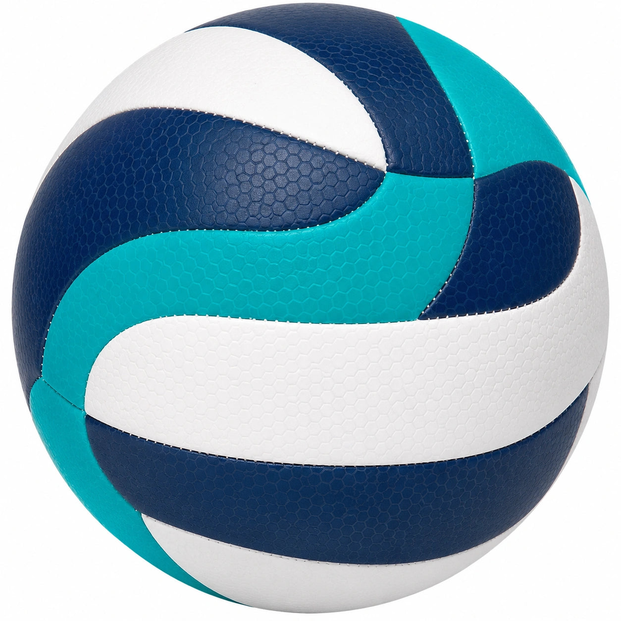 Pallone da Pallavolo Blu/Bianco/Turchese per Spiaggia e Palestra